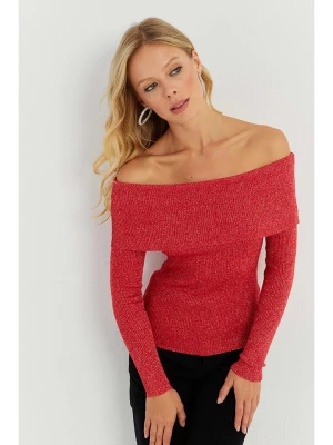 So You Sweter w kolorze czerwonym rozmiar: S