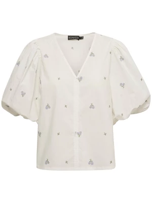 Soaked in Luxury Bluzka "Lenora" w kolorze białym rozmiar: XS