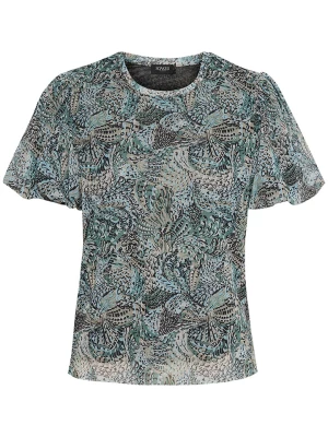 Soaked in Luxury Koszulka "Ila" w kolorze niebiesko-szarym rozmiar: XL