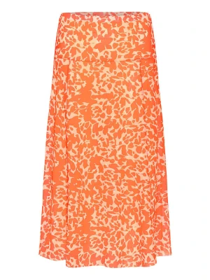 Soaked in Luxury Spódnica "Aldora" w kolorze pomarańczowym rozmiar: L
