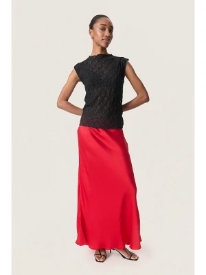 Soaked in Luxury Spódnica "Asja" w kolorze czerwonym rozmiar: M