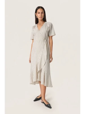 Soaked in Luxury Sukienka w kolorze kremowo-czarnym rozmiar: XL