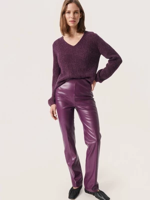 Soaked in Luxury Sweter "Tuesday" w kolorze fioletowym rozmiar: XL