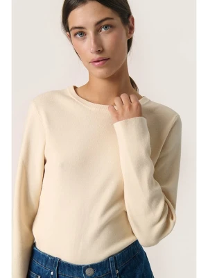 Soaked in Luxury Sweter w kolorze beżowym rozmiar: XL