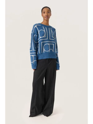 Soaked in Luxury Sweter w kolorze niebieskim rozmiar: M