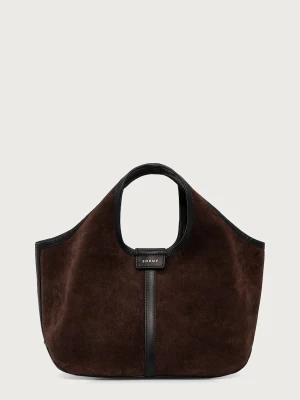 Soeur DOUCE MINI torebka tote damska zamszowa