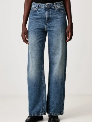 Soeur jeansy straight damskie CALVIN niebieski