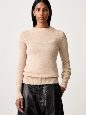 Soeur sweter damski z wełny merino GIPSY beżowy