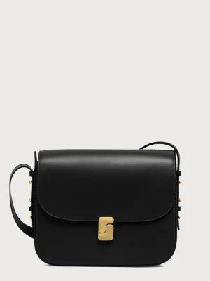 Soeur torebka crossbody damska skórzana BELLISSIMA MAXI czarny