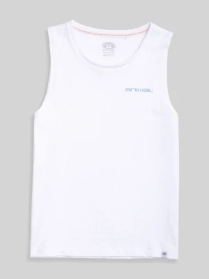 Sofia damska organiczna kamizelka top - White Animal