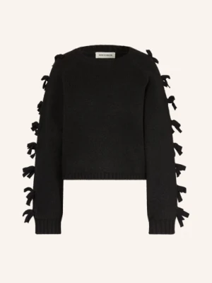 Sofie Schnoor Sweter Permelisw Z Wycięciami schwarz