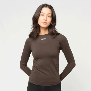 Soft Basic Long Sleeve AIMN brązowy
