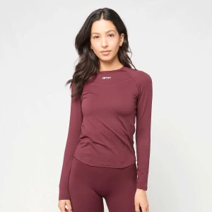 Soft Basic Long Sleeve AIMN czerwony