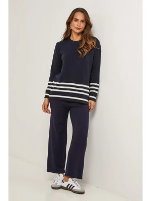Soft Cashmere 2-częściowy zestaw w kolorze granatowym rozmiar: 40 / 42
