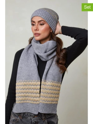 Soft Cashmere 2-częściowy zestaw w kolorze szarym rozmiar: onesize