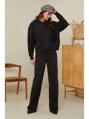 Soft Cashmere Kardigan w kolorze czarnym rozmiar: 38 / 40