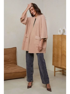 Soft Cashmere Kardigan w kolorze jasnobrązowym rozmiar: 38 / 40