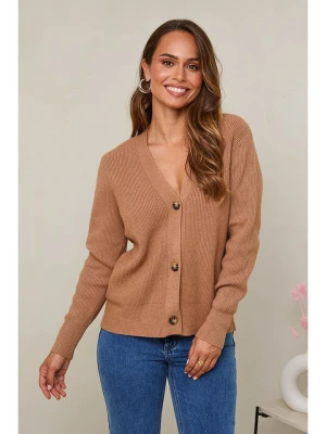 Soft Cashmere Kardigan w kolorze karmelowym rozmiar: 38/40