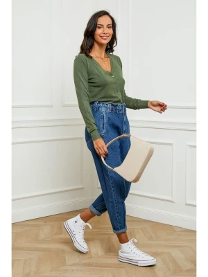 Soft Cashmere Kardigan w kolorze khaki rozmiar: 34/36