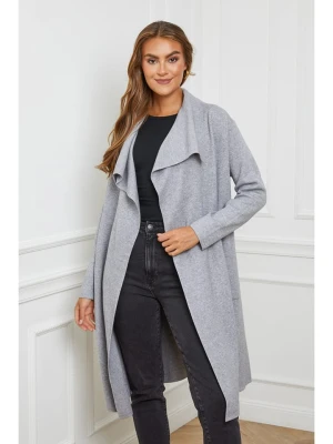Soft Cashmere Kardigan w kolorze szarym rozmiar: 34/36