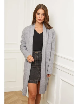 Soft Cashmere Kardigan w kolorze szarym rozmiar: 38/40