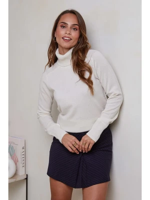Soft Cashmere Kaszmirowy golf w kolorze kremowym rozmiar: 38