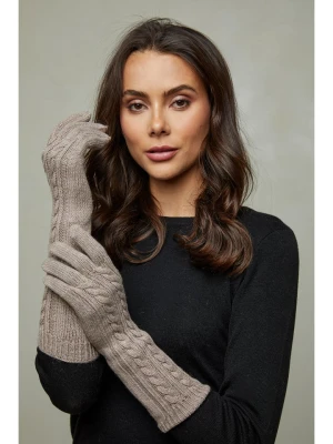 Soft Cashmere Rękawiczki w kolorze beżowym rozmiar: onesize