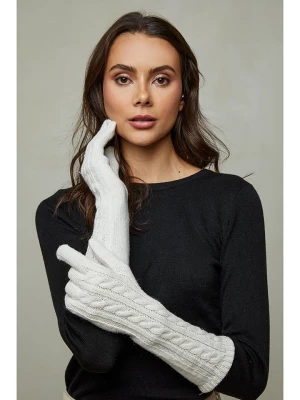 Soft Cashmere Rękawiczki w kolorze białym rozmiar: onesize