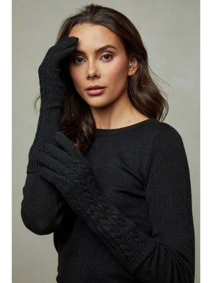 Soft Cashmere Rękawiczki w kolorze czarnym rozmiar: onesize