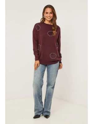Soft Cashmere Sweter w kolorze bordowym rozmiar: 34/36