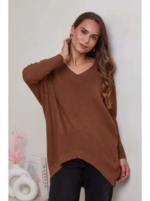 Soft Cashmere Sweter w kolorze brązowym rozmiar: 34/36