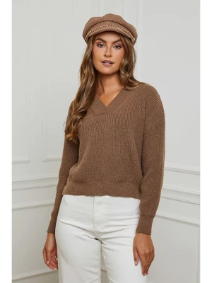 Soft Cashmere Sweter w kolorze brązowym rozmiar: 38/40