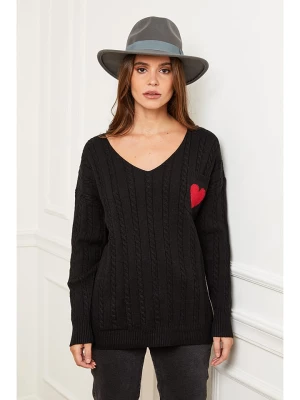 Soft Cashmere Sweter w kolorze czarnym rozmiar: 38/40