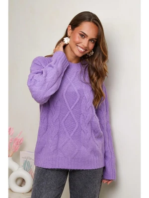 Soft Cashmere Sweter w kolorze fioletowym rozmiar: 40/42