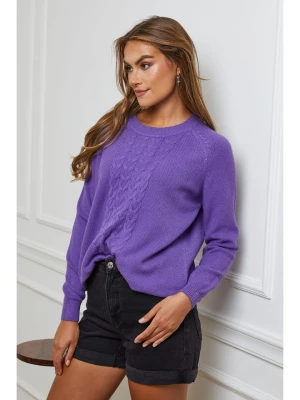 Soft Cashmere Sweter w kolorze fioletowym rozmiar: 34/36