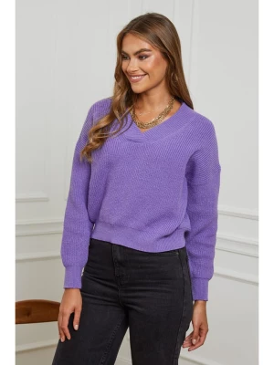 Soft Cashmere Sweter w kolorze fioletowym rozmiar: 38/40