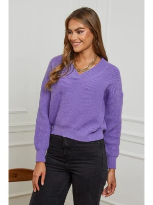 Soft Cashmere Sweter w kolorze fioletowym rozmiar: 38/40
