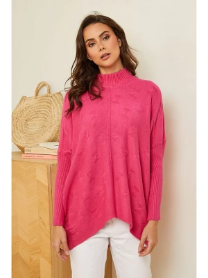 Soft Cashmere Sweter w kolorze fuksjowym rozmiar: 34/36