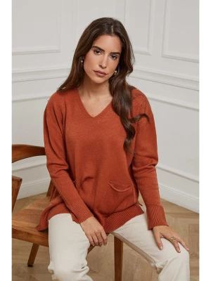 Soft Cashmere Sweter w kolorze jasnobrązowym rozmiar: 38/40