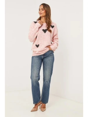 Soft Cashmere Sweter w kolorze jasnoróżowym rozmiar: 36 / 38