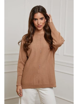 Soft Cashmere Sweter w kolorze karmelowym rozmiar: 34/36
