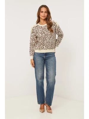 Soft Cashmere Sweter w kolorze kremowo-brązowym rozmiar: 38/40
