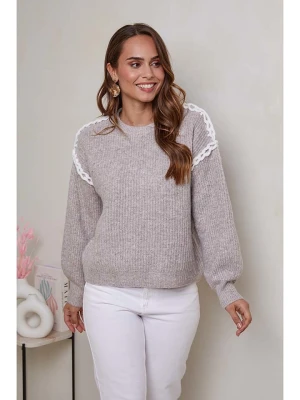 Soft Cashmere Sweter w kolorze szarobrązowym rozmiar: 34/36