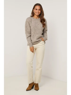 Soft Cashmere Sweter w kolorze szarobrązowym rozmiar: 36/38