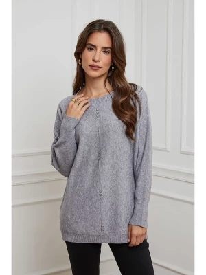 Soft Cashmere Sweter w kolorze szarym rozmiar: 34/36
