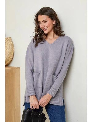 Soft Cashmere Sweter w kolorze szarym rozmiar: 34/36