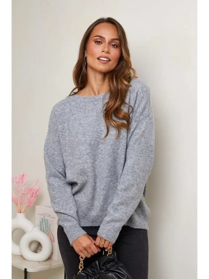 Soft Cashmere Sweter w kolorze szarym rozmiar: 38/40