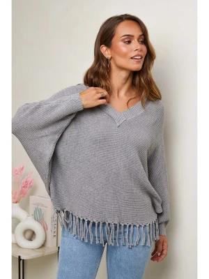 Soft Cashmere Sweter w kolorze szarym rozmiar: 34/36