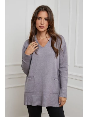 Soft Cashmere Sweter w kolorze szarym rozmiar: 38/40