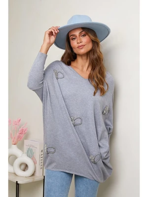 Soft Cashmere Sweter w kolorze szarym rozmiar: 38/40